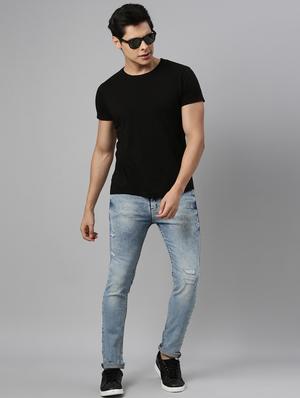 blue denim ripped jeans - 17978850 - Standard Image - 4
