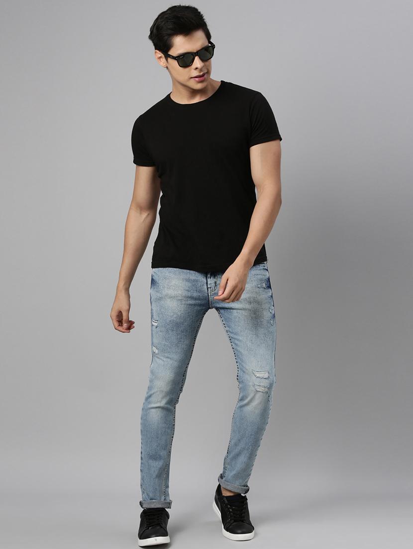 blue denim ripped jeans - 17978850 - Zoom Image - 4