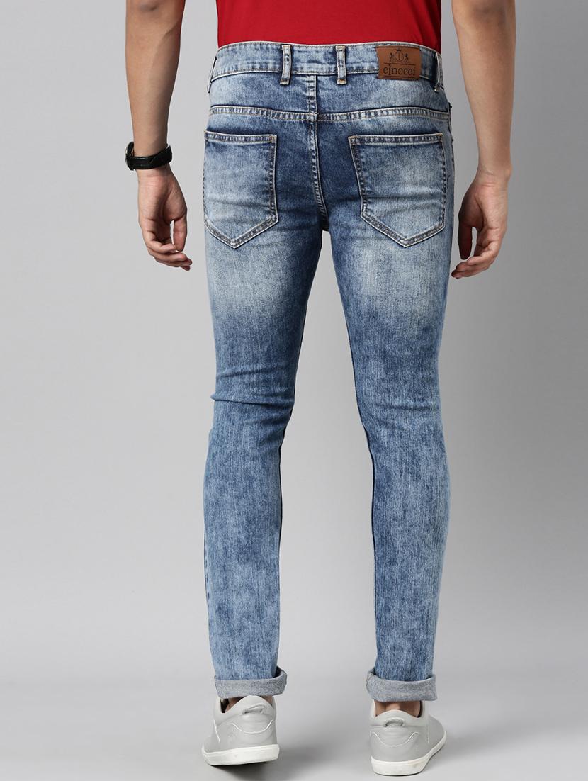 blue denim heavy washed jeans - 17978861 - Zoom Image - 3