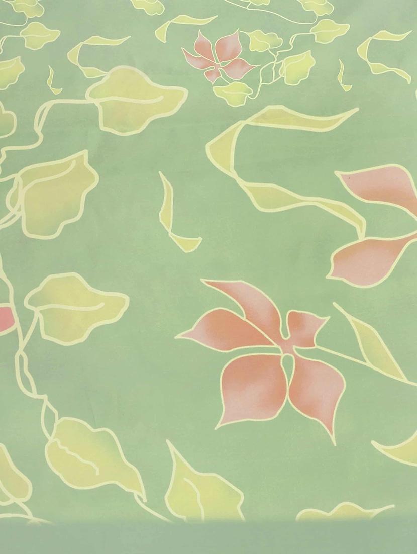floral printed saree with blouse - 17979159 - Zoom Image - 5