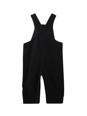 black solid dungarees - 17979253 - Standard Image - 2