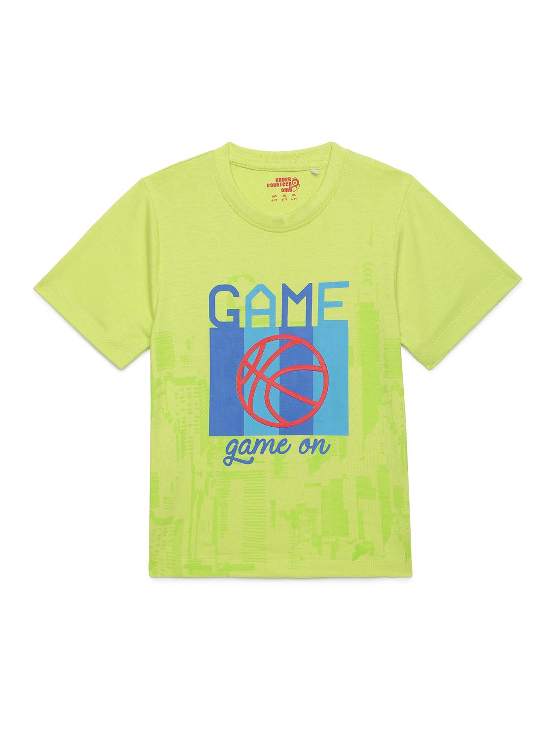 round neck graphic t-shirt - 17979302 - Zoom Image - 1