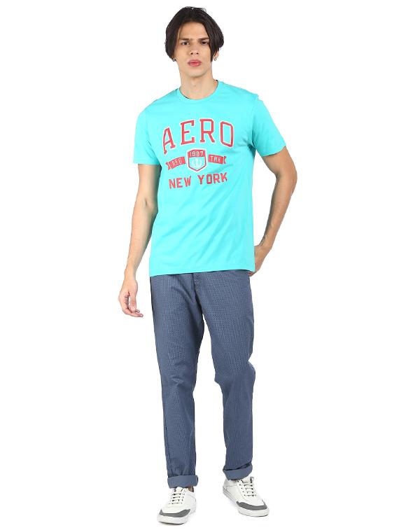 blue printed t-shirt - 17982062 - Zoom Image - 4