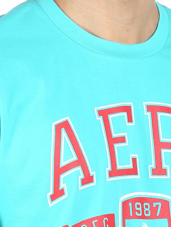 blue printed t-shirt - 17982062 - Zoom Image - 5
