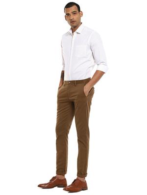 white printed formal shirt - 17982237 - Standard Image - 5