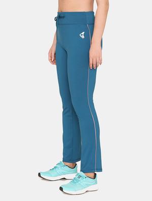 blue solid track pant - 17982318 - Standard Image - 2