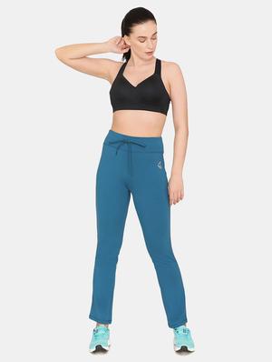 blue solid track pant - 17982318 - Standard Image - 4