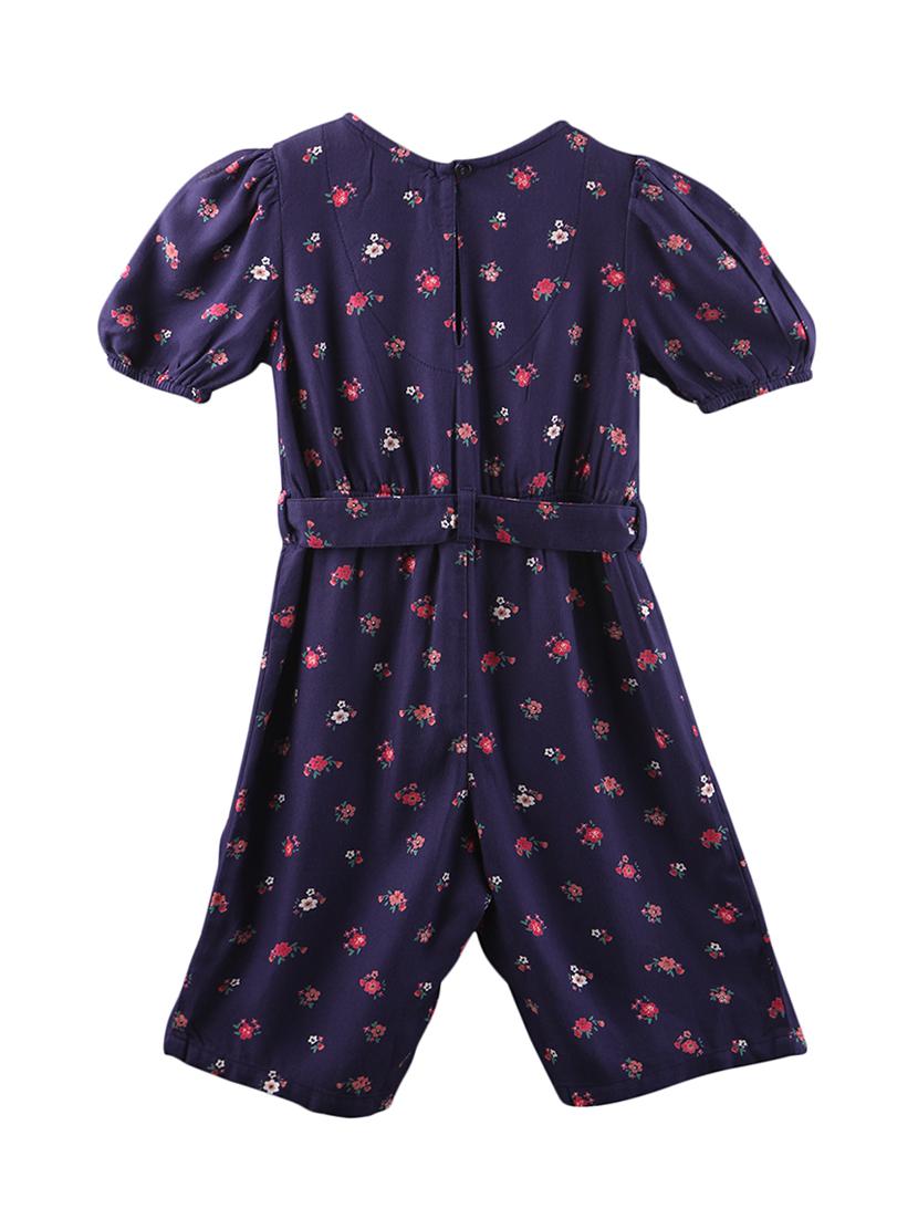 tie front checkered jumpsuit - 17982390 - Zoom Image - 2