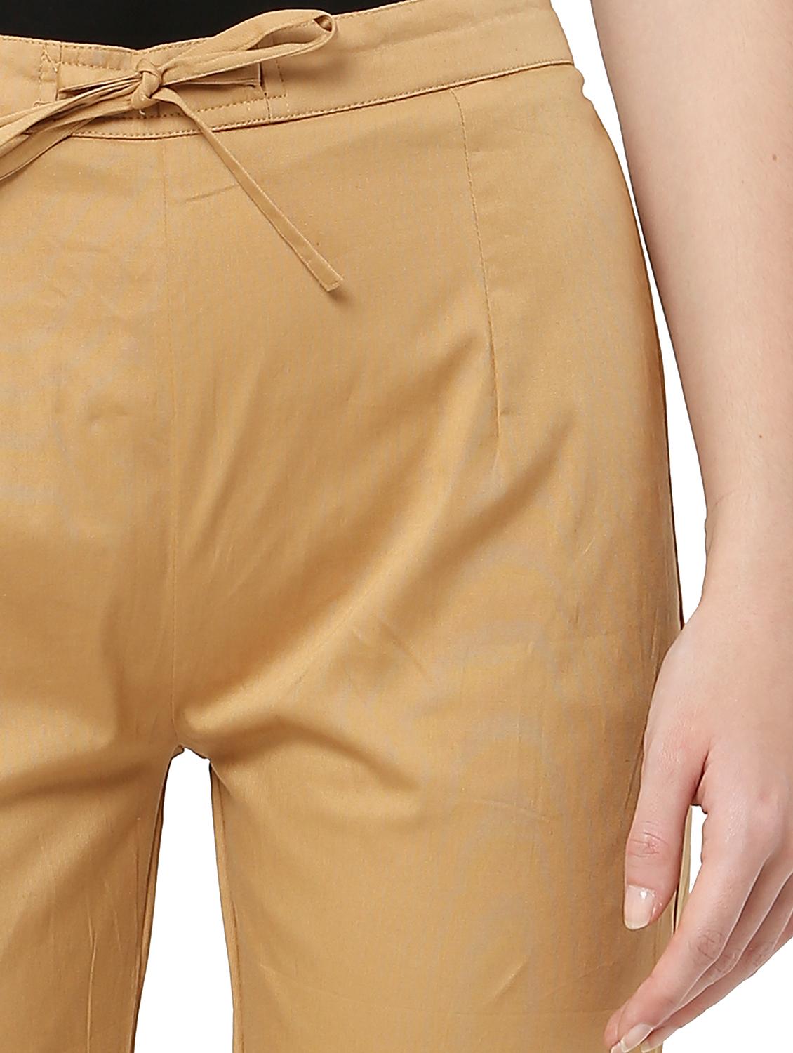 solid pleated trouser - 17983336 - Zoom Image - 5