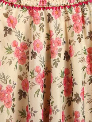 pink printed lehnga choli - 17983616 - Standard Image - 6