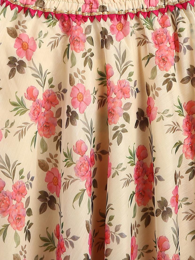 pink printed lehnga choli - 17983616 - Zoom Image - 6