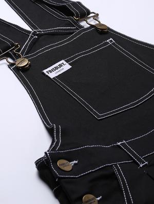pocket patch solid dungaree jumpsuit - 17984057 - Standard Image - 6