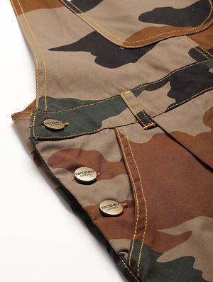 pocket patch camouflage dungaree jumpsuit - 17984061 - Standard Image - 5