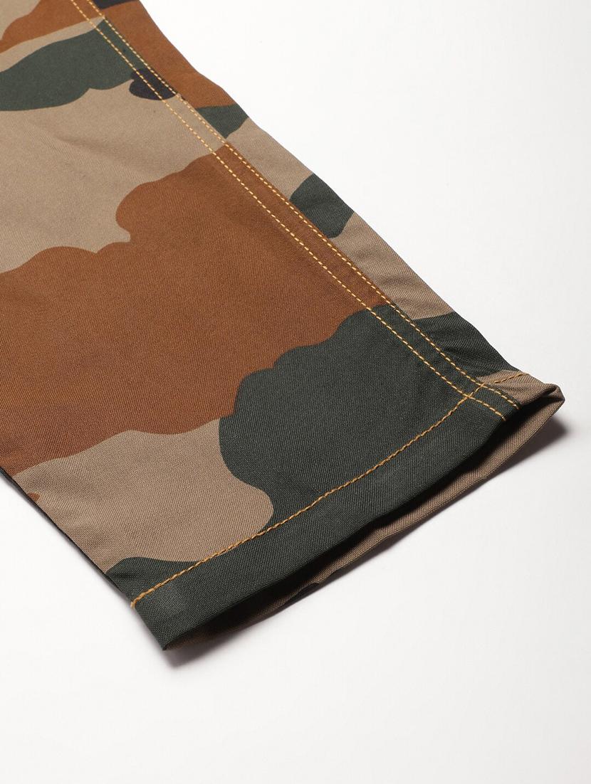 pocket patch camouflage dungaree jumpsuit - 17984061 - Zoom Image - 4