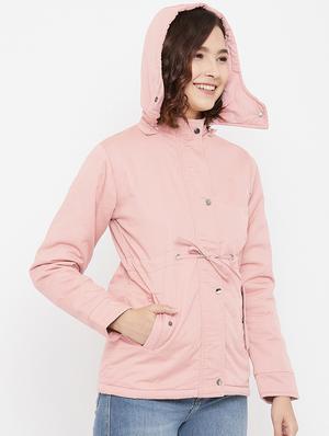 hooded neck quilted jacket - 17984124 - Standard Image - 3