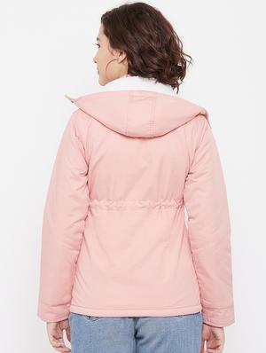 hooded neck quilted jacket - 17984124 - Standard Image - 4