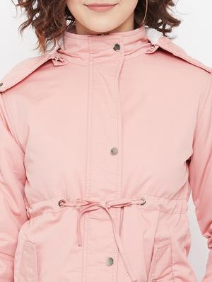 hooded neck quilted jacket - 17984124 - Standard Image - 6
