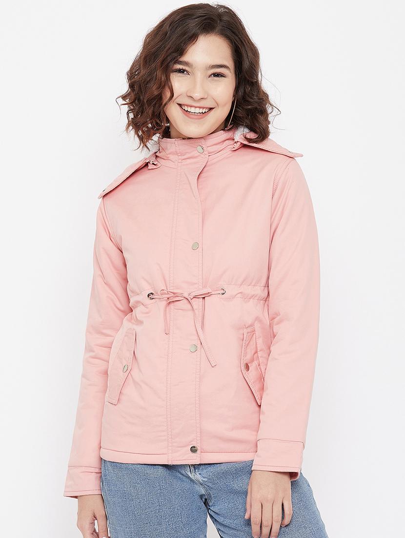 hooded neck quilted jacket - 17984124 - Zoom Image - 1