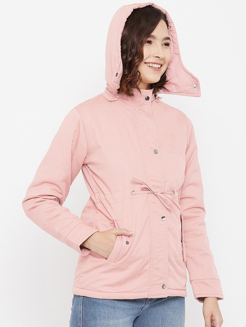 hooded neck quilted jacket - 17984124 - Zoom Image - 3