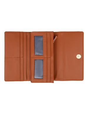 brown leatherette (pu wallet) - 17986592 - Standard Image - 3