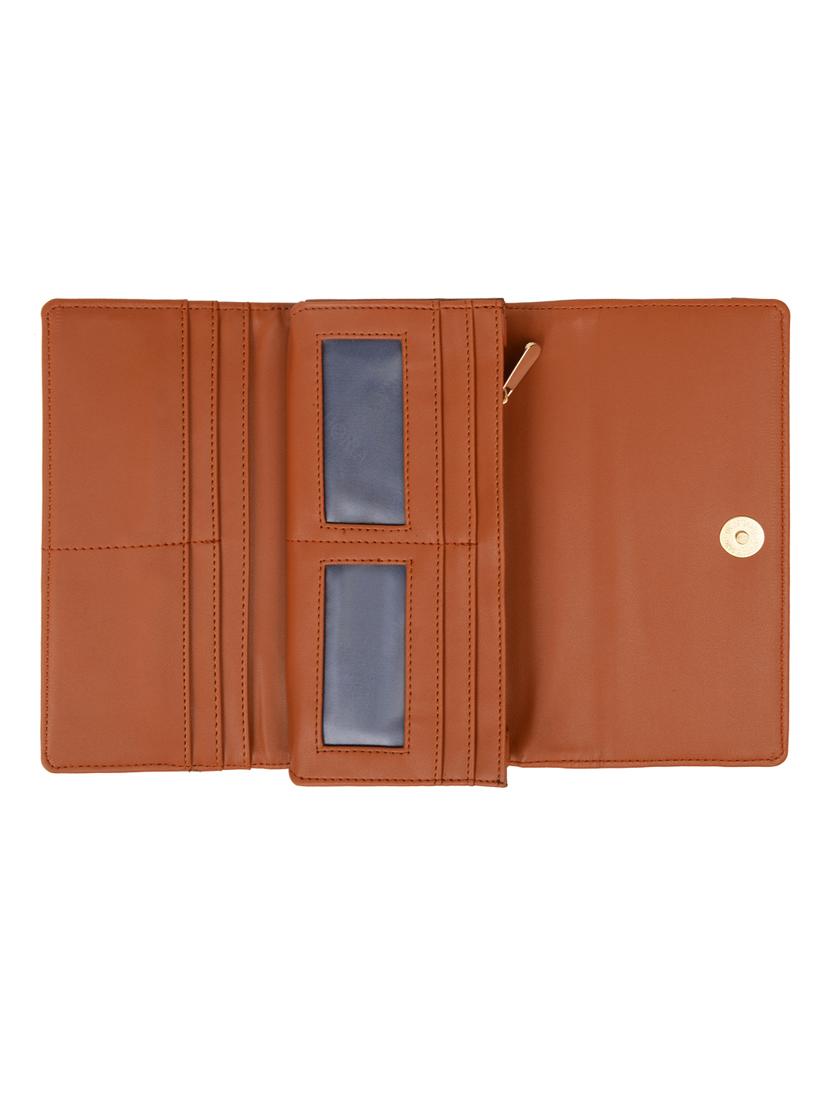 brown leatherette (pu wallet) - 17986592 - Zoom Image - 3