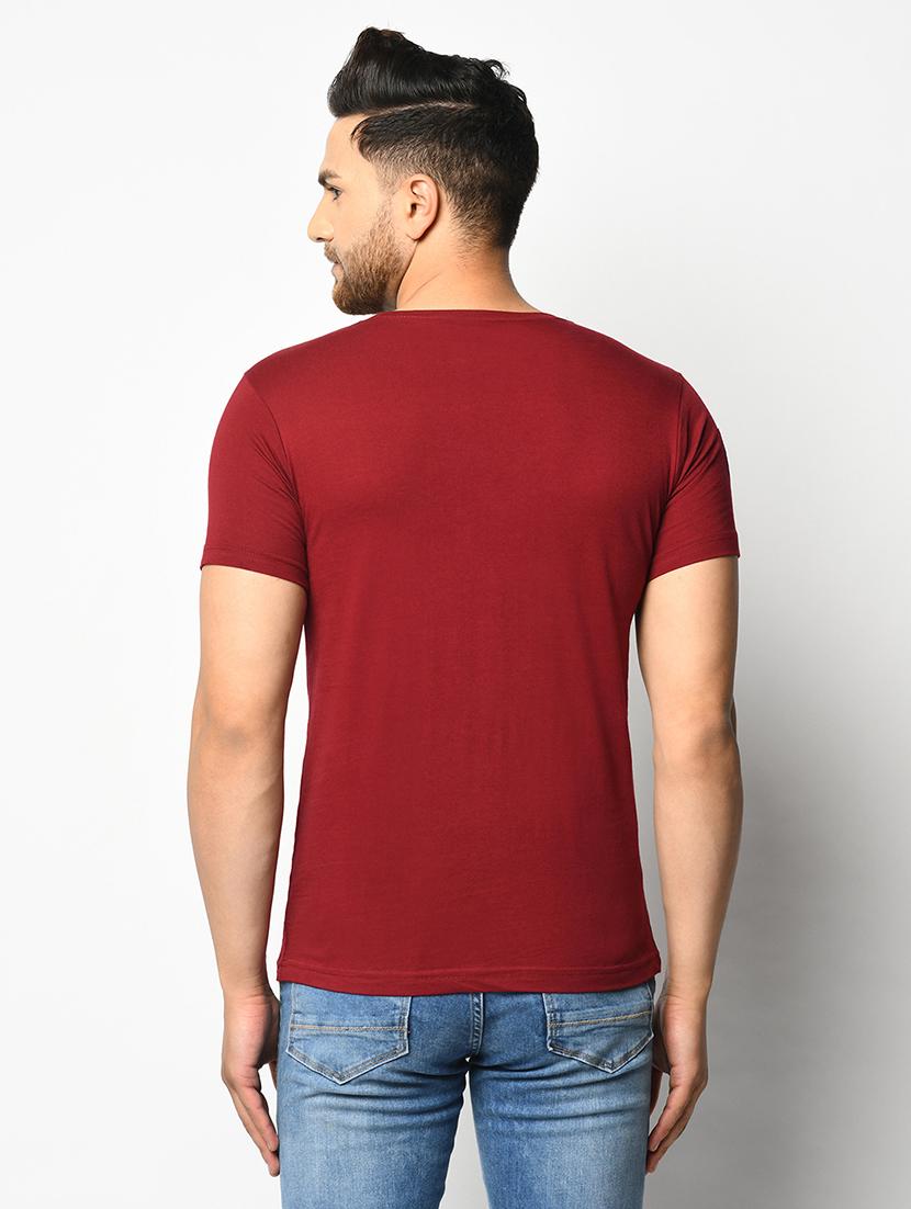 set of 2 multi colored solid t-shirts - 17994716 - Zoom Image - 5