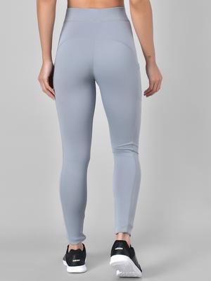high rise solid track pant - 17995476 - Standard Image - 3
