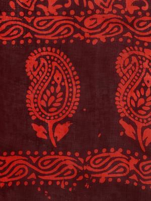 block printed saree with blouse - 17996068 - Standard Image - 4