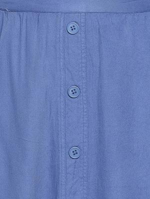 mid rise solid a-line skirt - 17996854 - Standard Image - 5