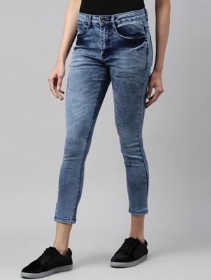 stone washed denim jean - 17997798 - Standard Image - 2