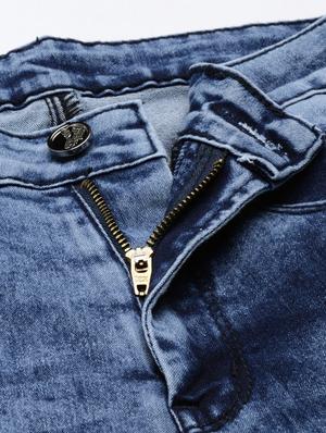 stone washed denim jean - 17997798 - Standard Image - 5