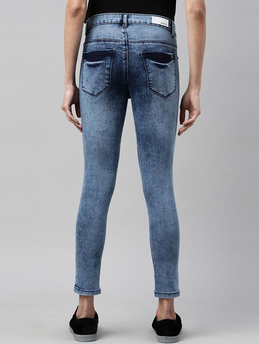 stone washed denim jean - 17997798 - Zoom Image - 3