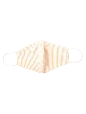 striped high-low kurta with face mask - 17998013 - Standard Image - 5
