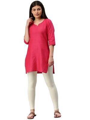 white solid legging - 18000781 - Standard Image - 4