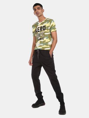olive green printed t-shirt - 18001028 - Standard Image - 3