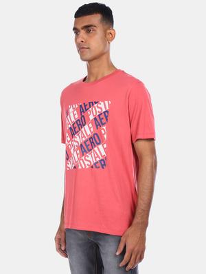 pink front print t-shirt - 18001820 - Standard Image - 2