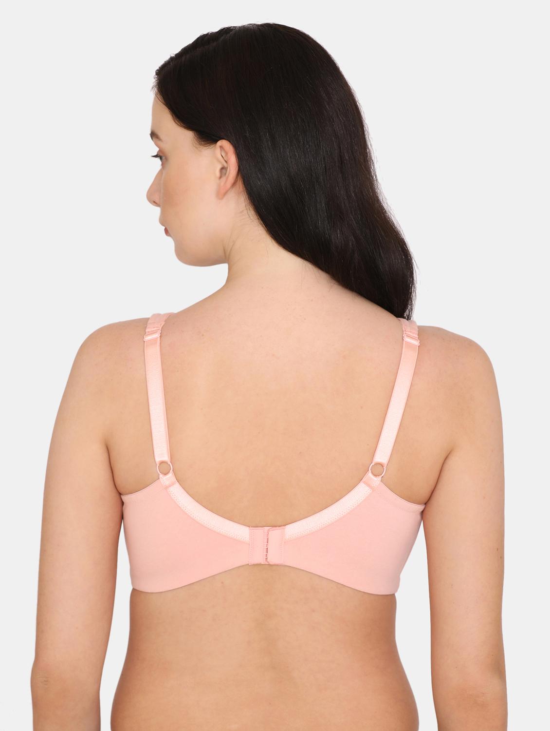 pink solid t-shirt bra - 18002688 - Zoom Image - 3