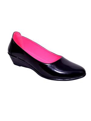 black slip on ballerina - 18003440 - Standard Image - 2