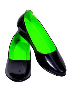 black slip on ballerina - 18003444 - Standard Image - 3