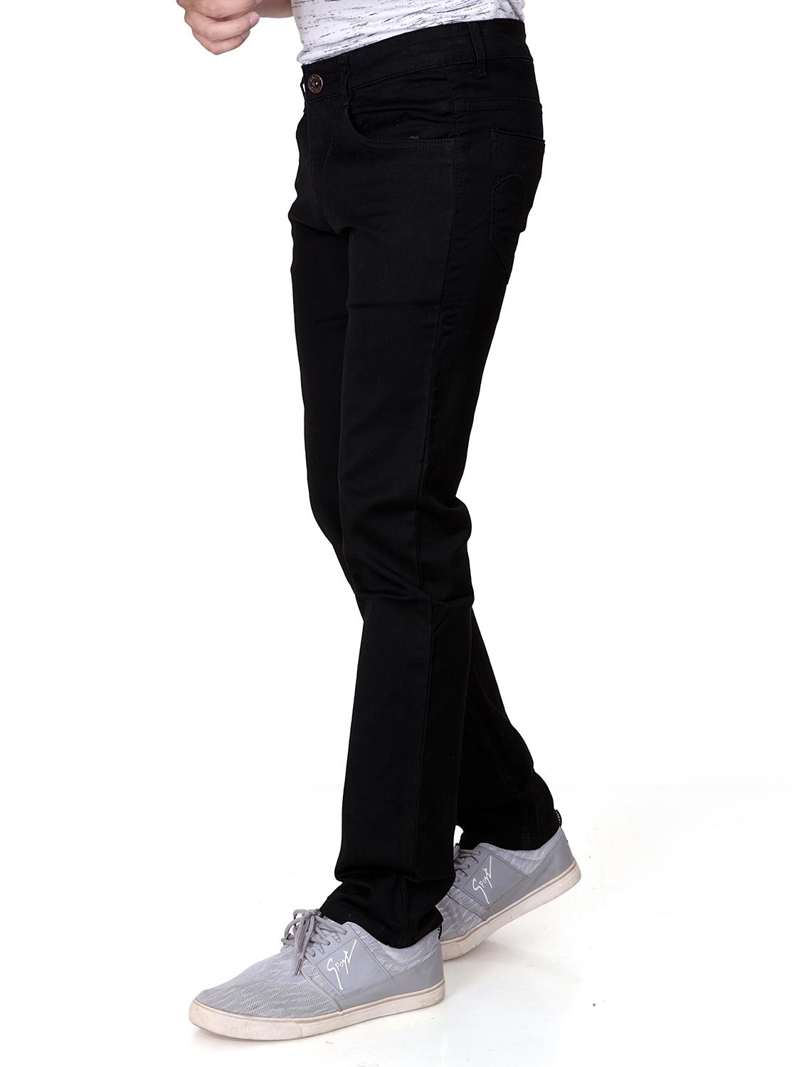 black denim plain jeans - 18003470 - Zoom Image - 2