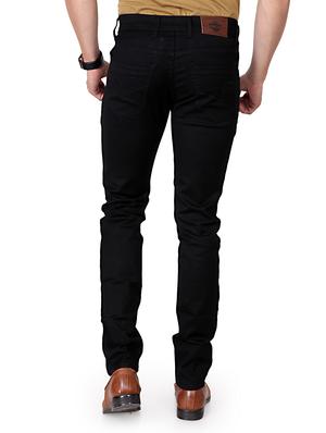 black denim plain jeans - 18003478 - Standard Image - 3