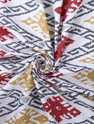 texstylers 200 tc pure cotton canvas jaipuri block printed 6 seater table cloth cover with 6 napkins - 18003778 - Standard Image - 4