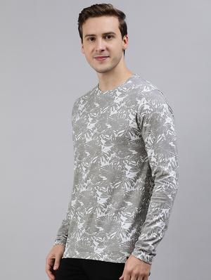 grey printed t-shirt - 18005196 - Standard Image - 2