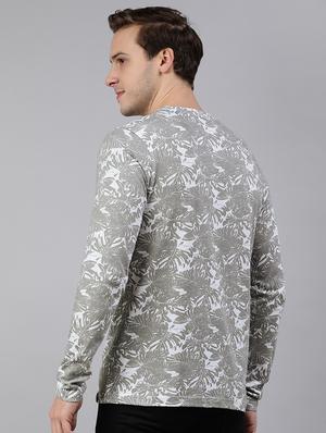 grey printed t-shirt - 18005196 - Standard Image - 3
