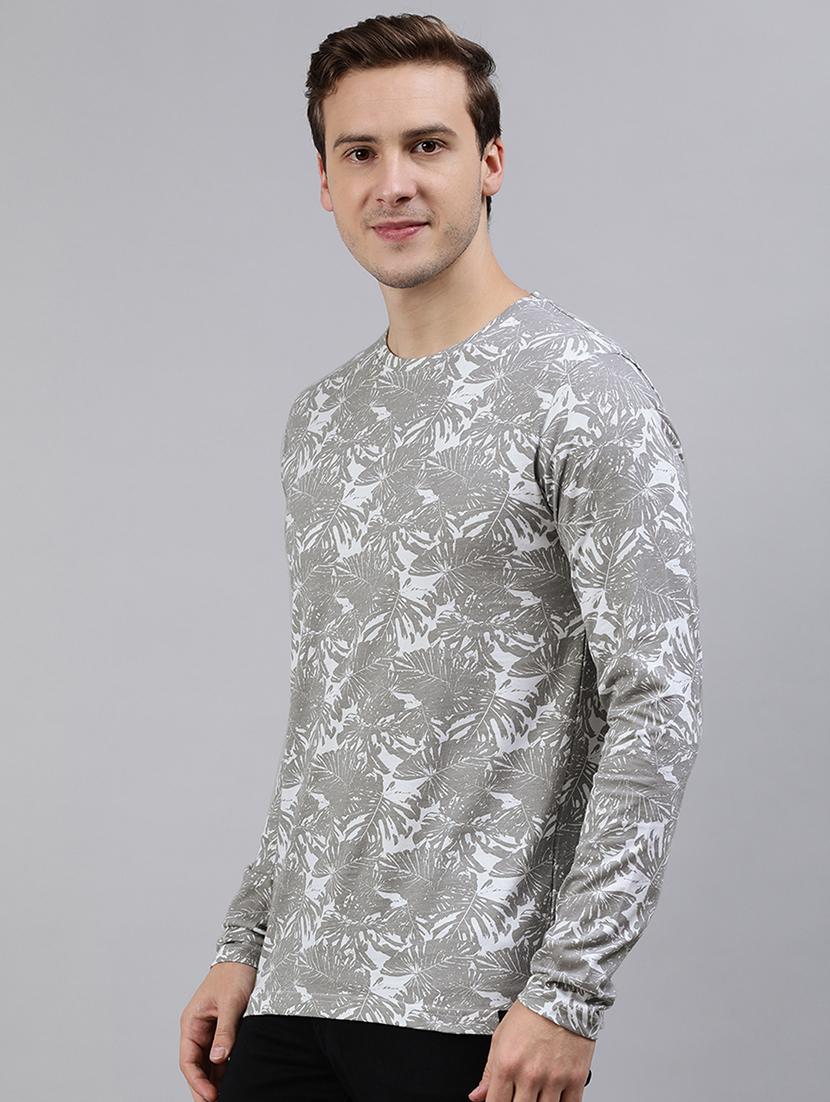 grey printed t-shirt - 18005196 - Zoom Image - 2