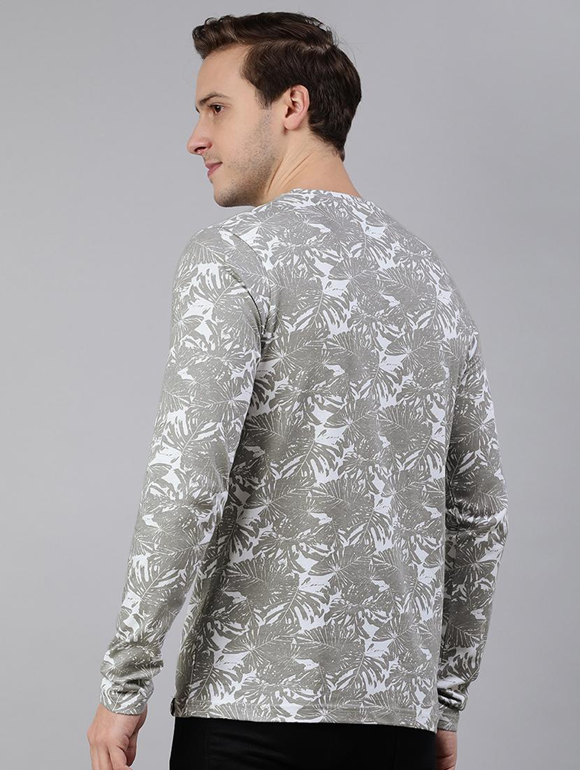 grey printed t-shirt - 18005196 - Zoom Image - 3