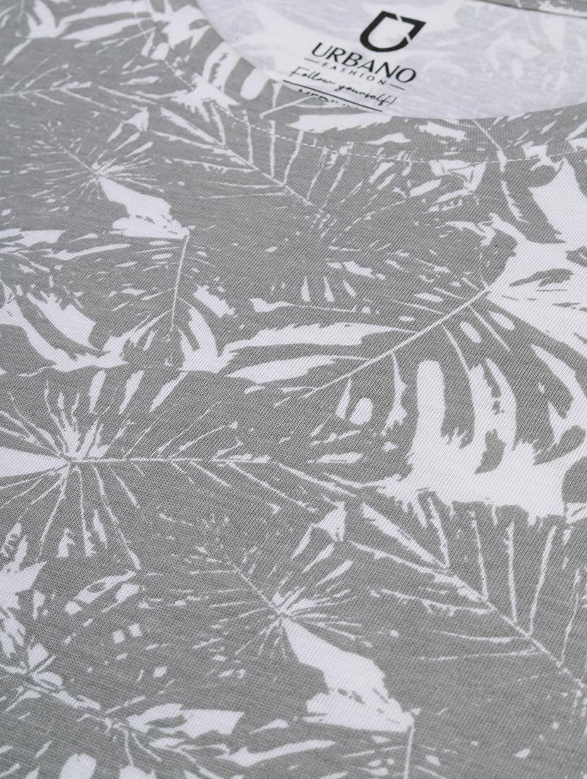 grey printed t-shirt - 18005196 - Zoom Image - 5