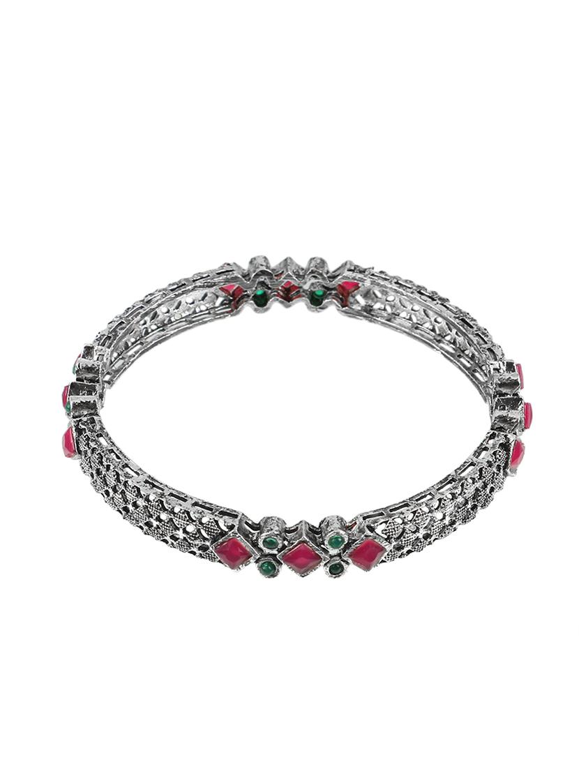 silver brass bangle - 18005630 - Zoom Image - 2