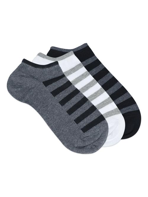 set of 3 cotton ankle length sock - 18008736 - Standard Image - 1