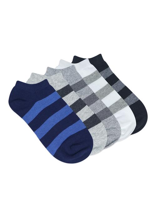 set of 5 cotton ankle length sock - 18008737 - Standard Image - 1